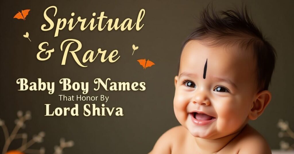 30 Spiritual & Rare: Baby Boy Names That Honor Lord Shiva
